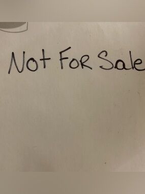 Not for sale